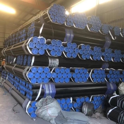 Astm A336 Api 5l Χωρίς ραφές σωλήνες Ζωγραφική ζεστό τυλιγμένο
